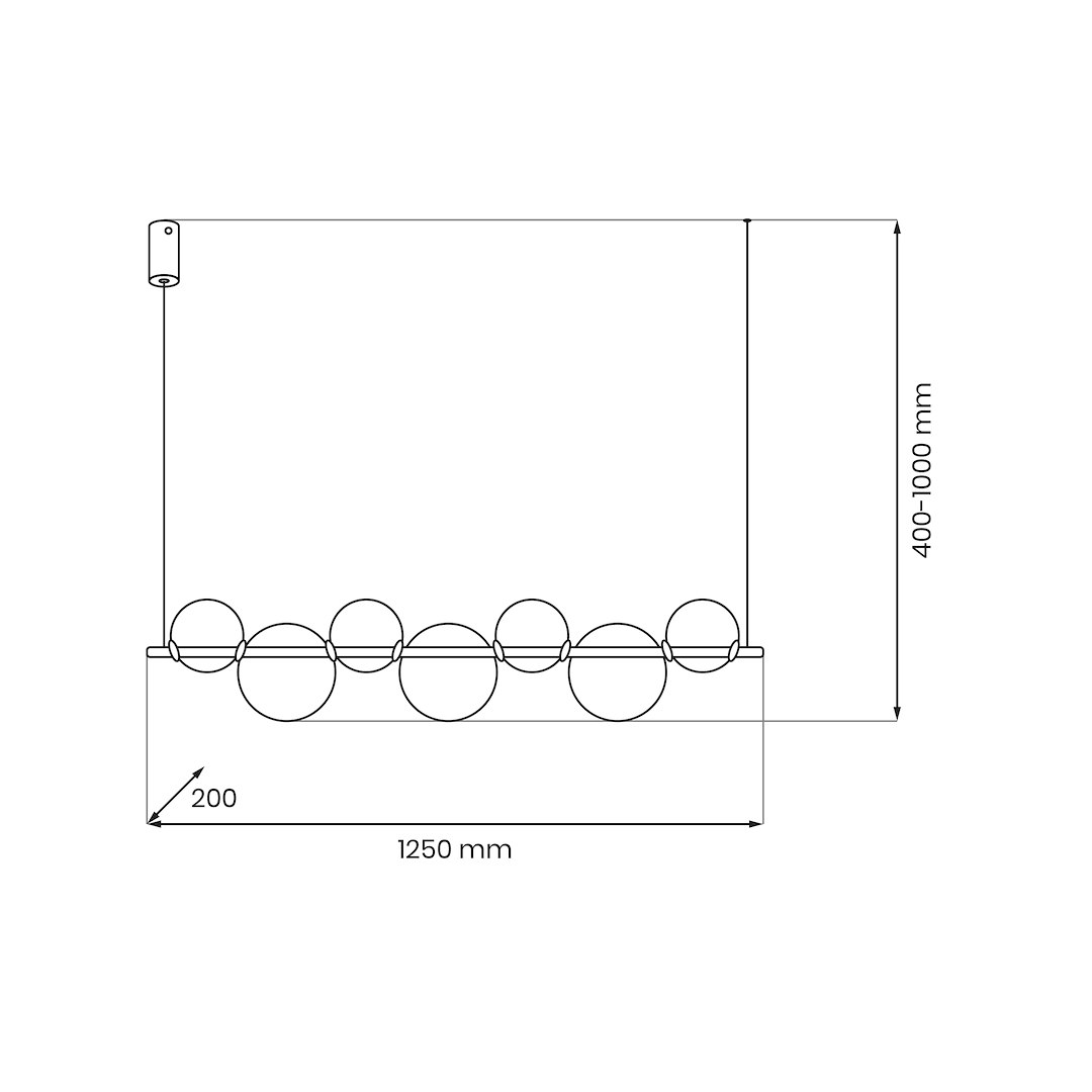 Lampa wisząca ATOLA 19W LED - obrazek 9