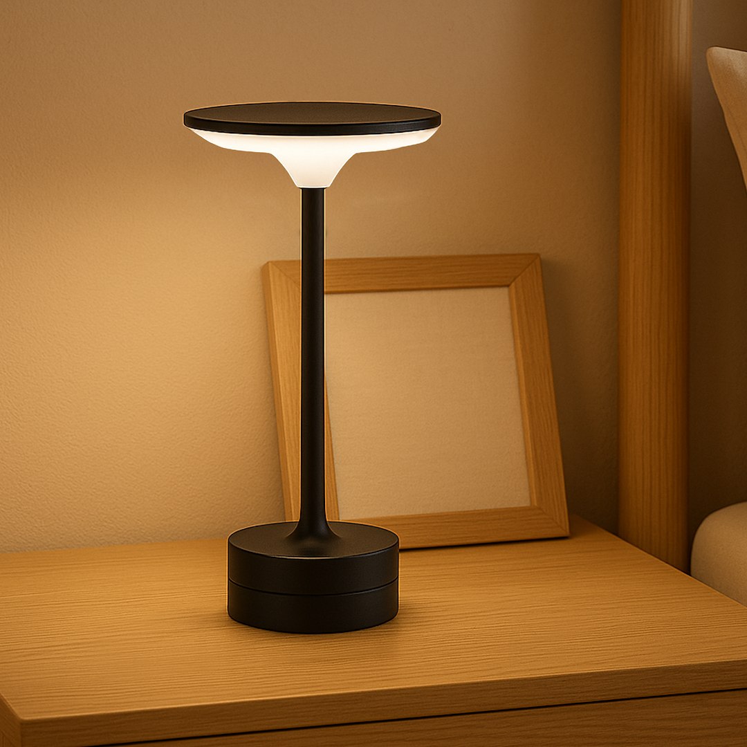 Lampka nocna TAVOLO Black
