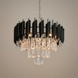 Żyrandol CRISTAL Chrome 5xE14