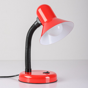 Lampka biurkowa Mentor Czerwony 1xE27