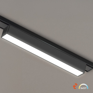 Slim Magnetic Track Czarny 23cm 10W LED Tuya CCT 48V