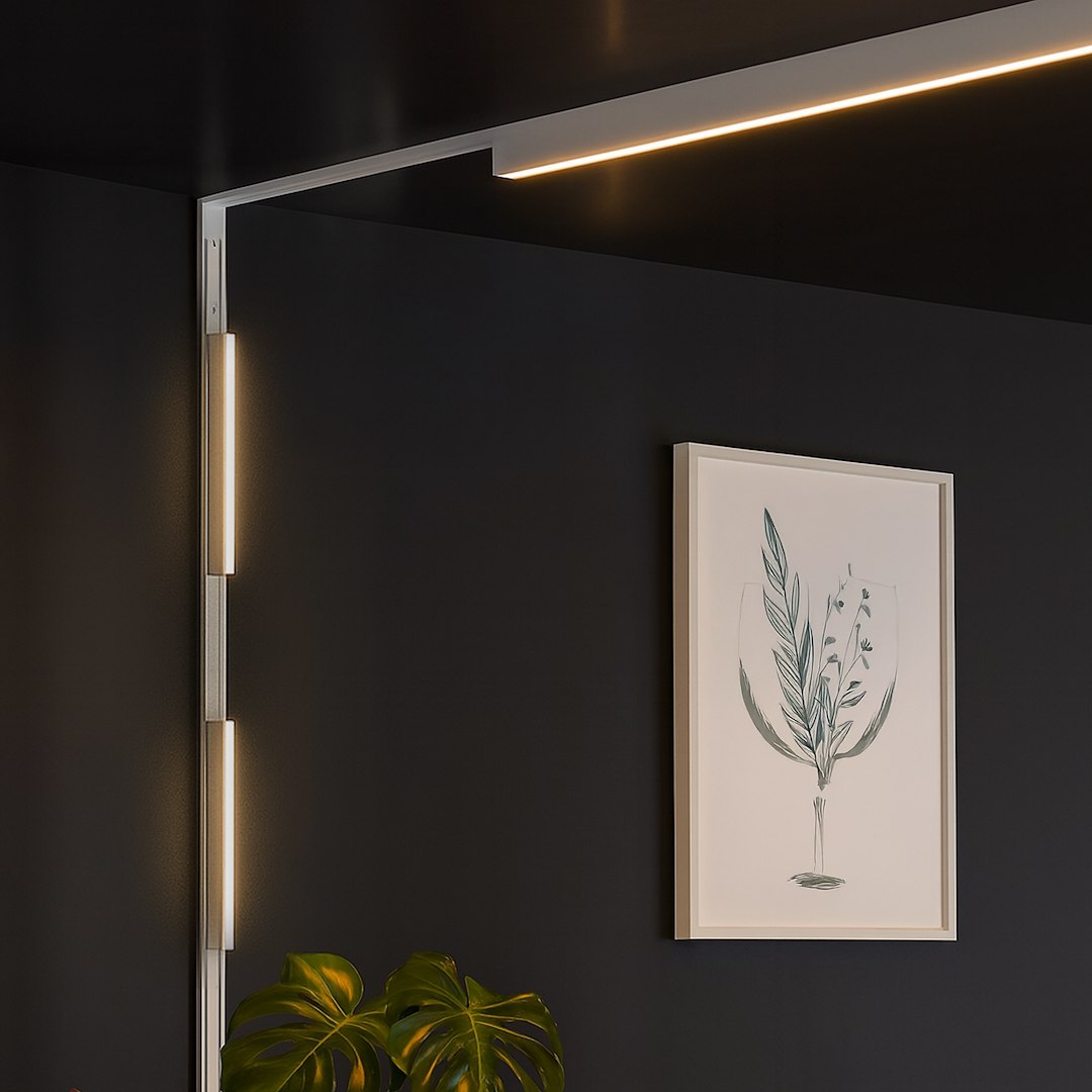 Slim Magnetic Track Biały 23cm 10W LED Tuya CCT 48V - obrazek 2
