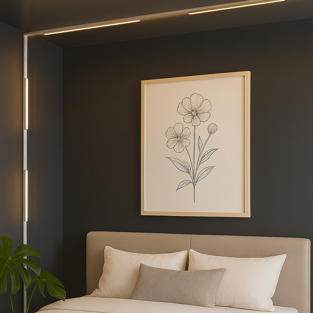 Slim Magnetic Track Biały 91cm 30W LED Tuya CCT 48V - obrazek 2