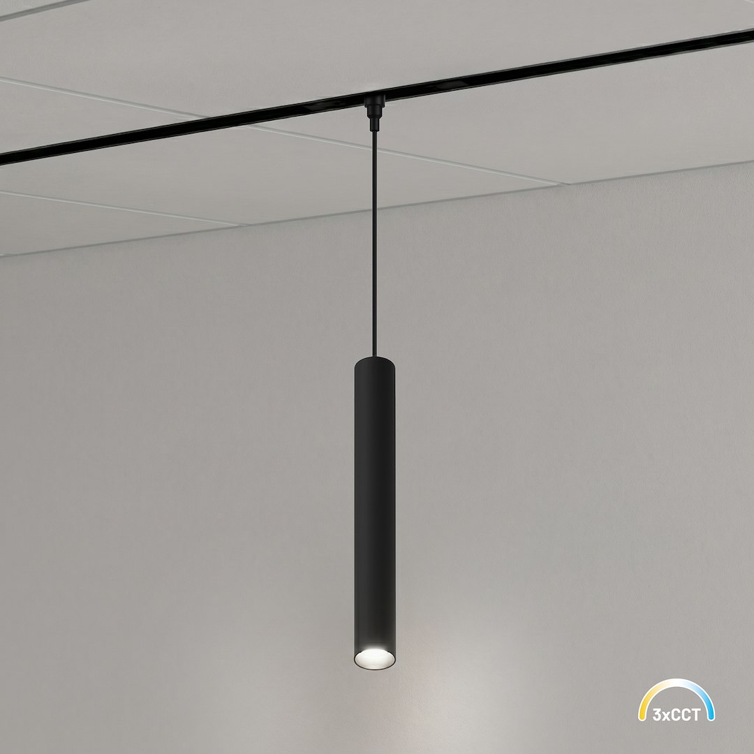 Magnetic Track Pendant Tube 5mm 7W CCT 48V