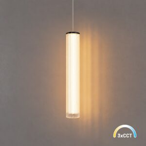 Lampa wisząca Trivia Black 10W LED CCT IP44
