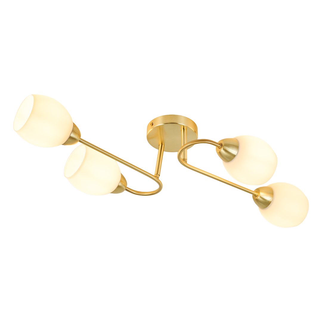 Lampa sufitowa KING 4xE27 Złoty - obrazek 6