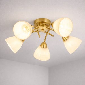 Lampa sufitowa CLARA GOLD 5xE27