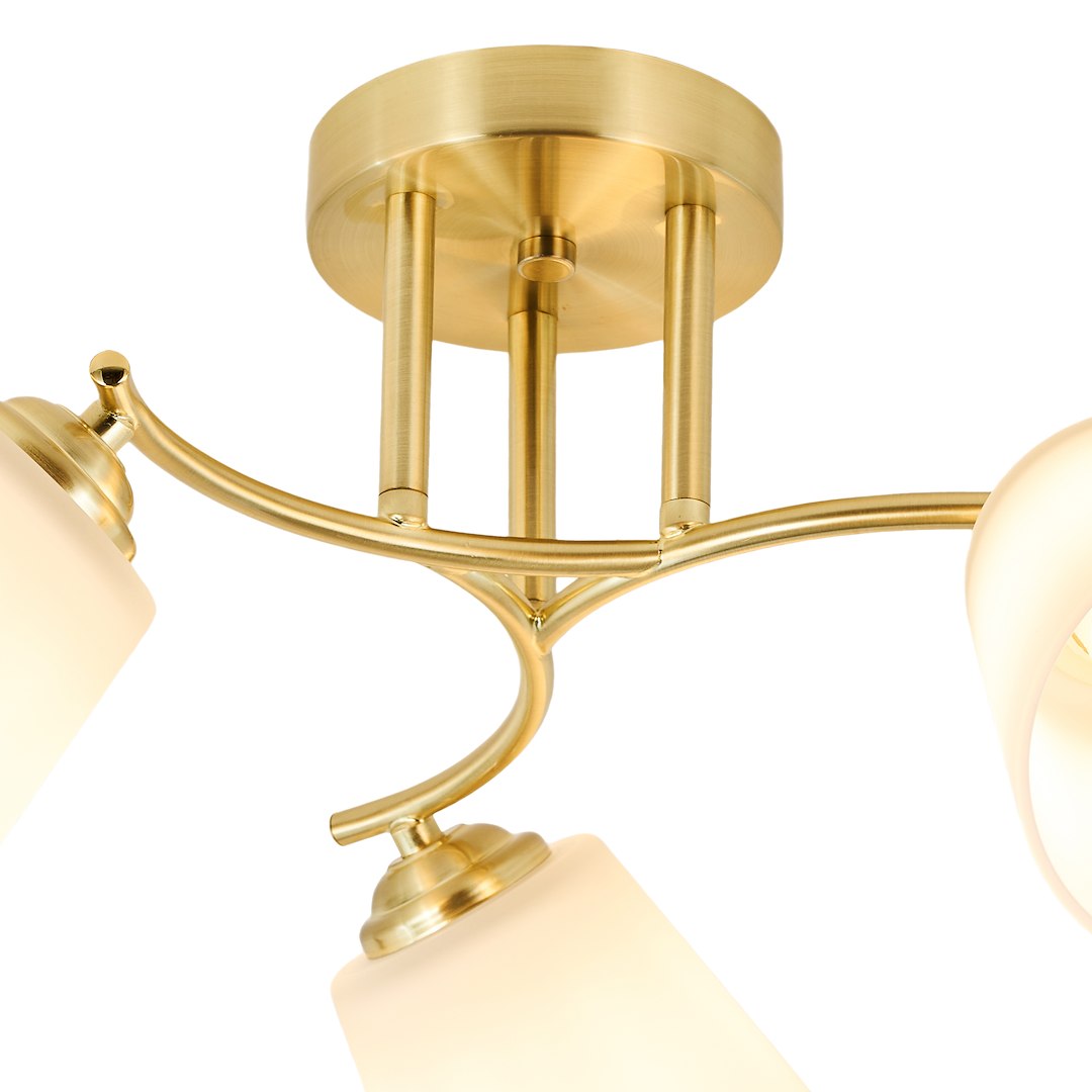 Lampa sufitowa PAFOS GOLD 3xE27 - obrazek 7