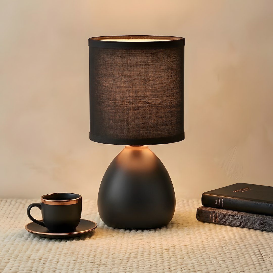 Lampka nocna Sabrina 1xE14 Czarny - obrazek 2