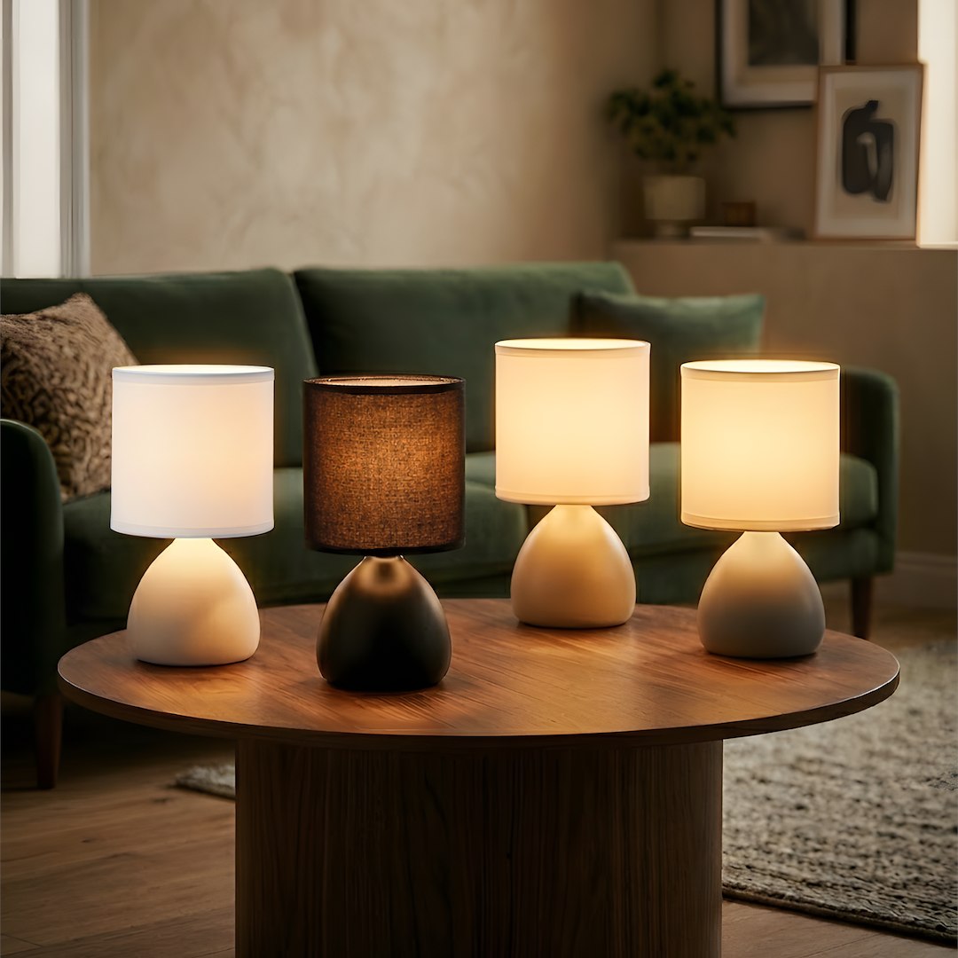 Lampka nocna Sabrina 1xE14 Czarny - obrazek 3
