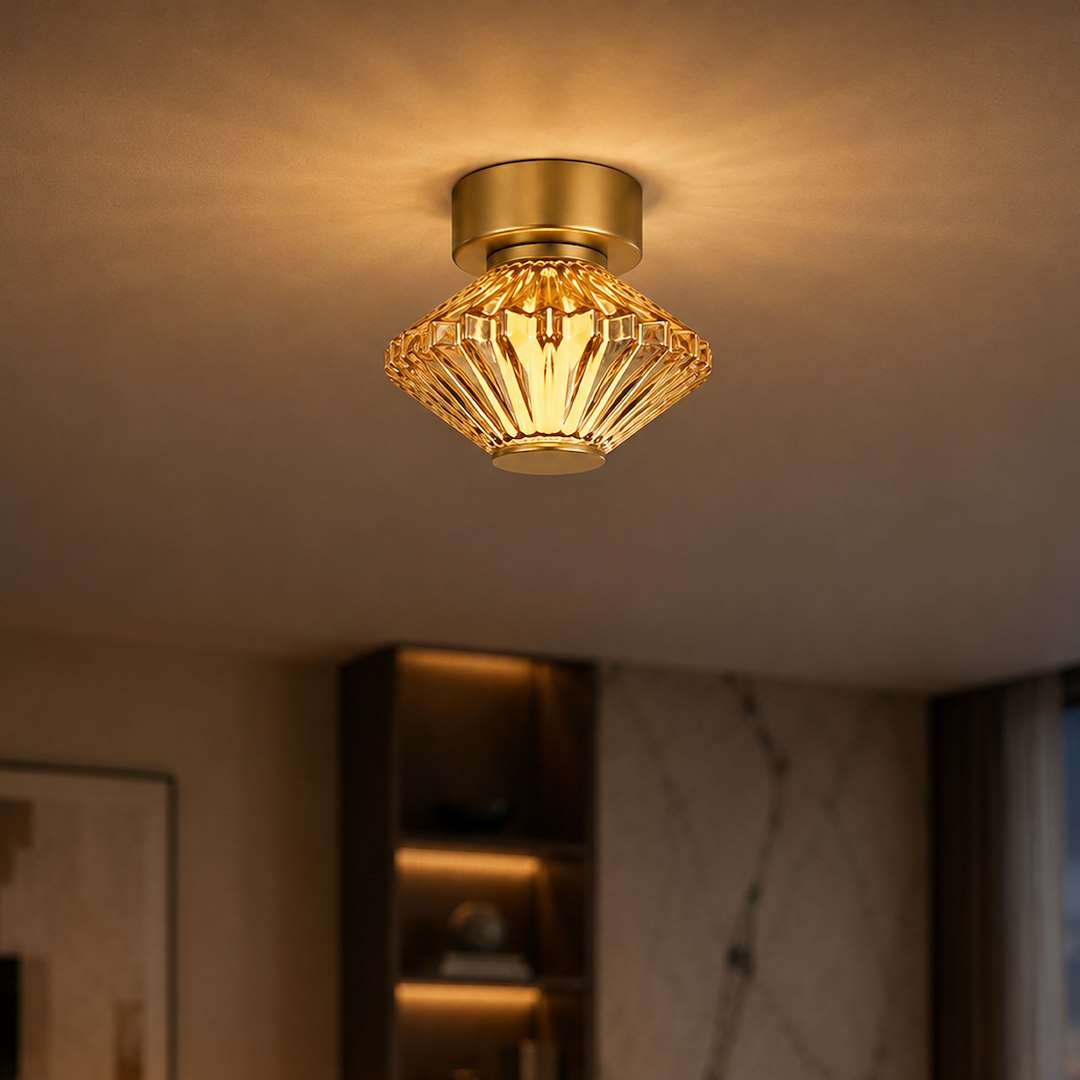 Lampa sufitowa / kinkiet Padre Gold 6W LED - obrazek 4