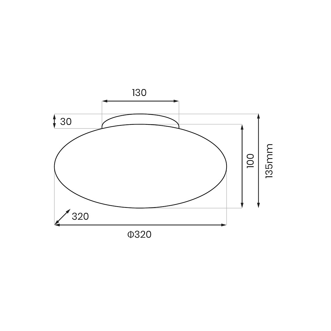 Lampa sufitowa Robin 11W LED - obrazek 4