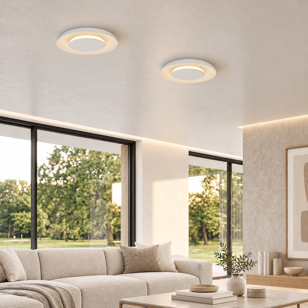 Lampa sufitowa Piattino 15W LED CCT Biały - obrazek 2