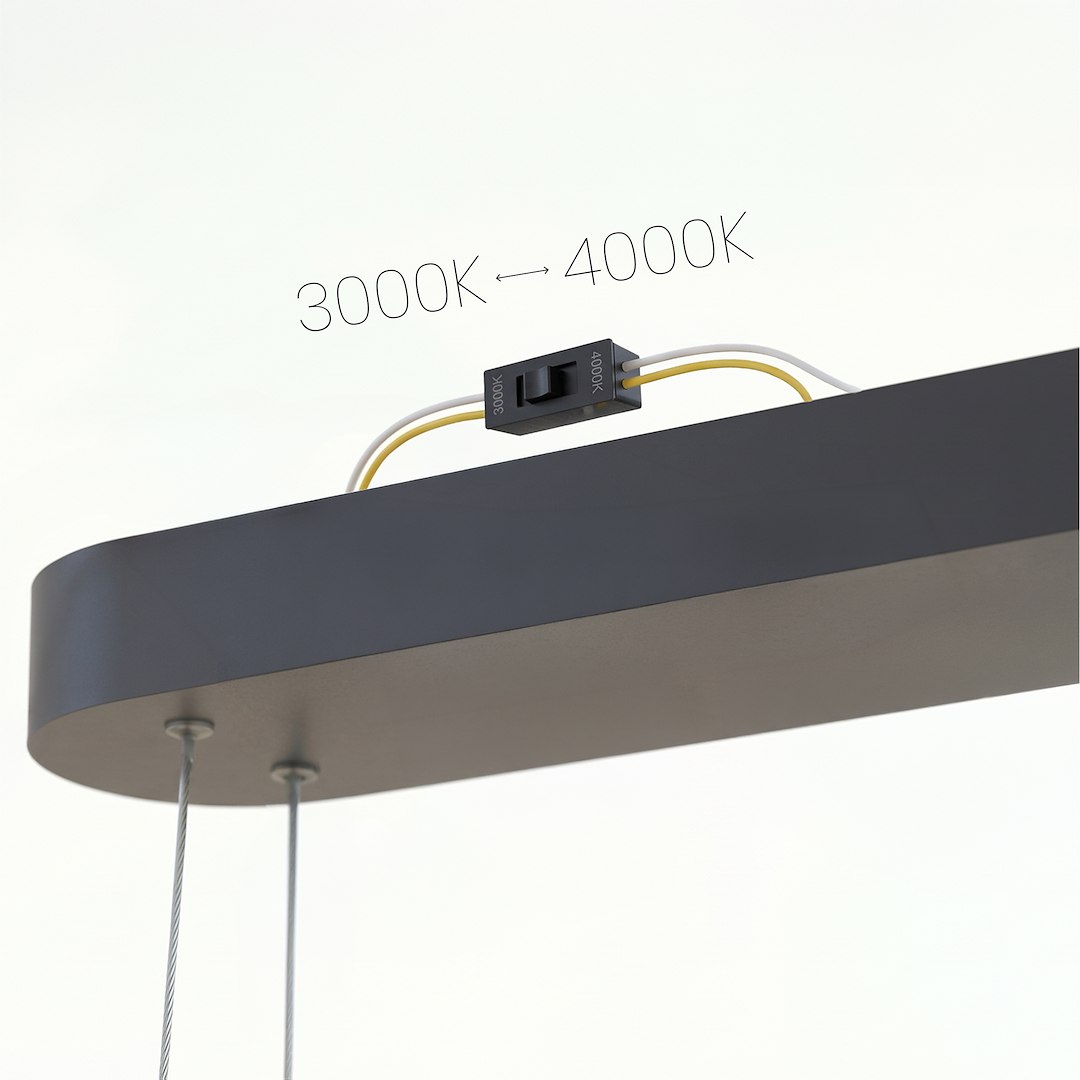 Lampa wisząca Saturno 30W LED CCT Czarny - obrazek 6