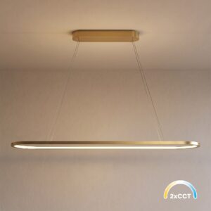 Lampa wisząca Saturno 30W LED CCT Złoty