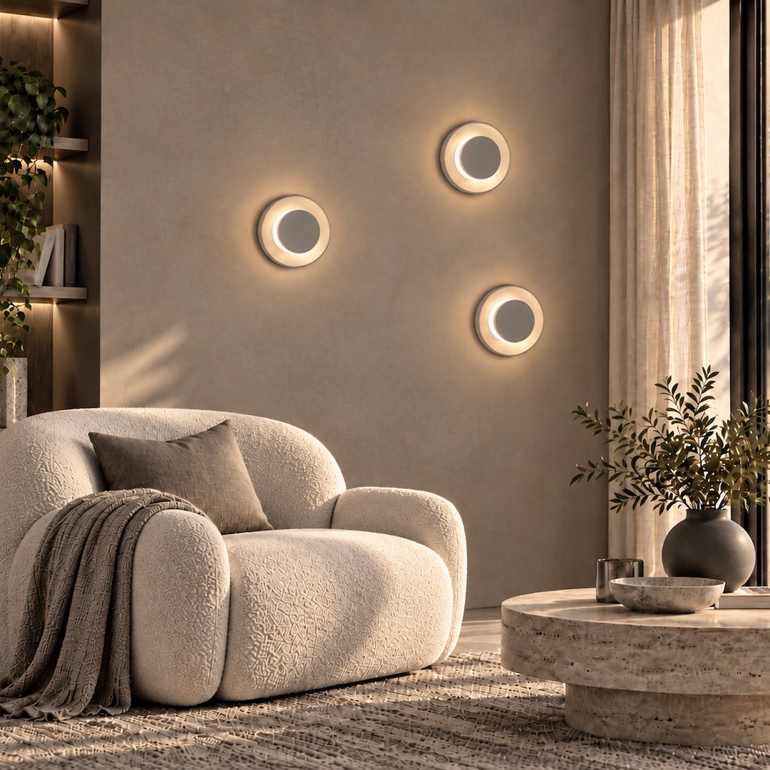 Lampa sufitowa Piattino 15W LED CCT Beżowy - obrazek 3