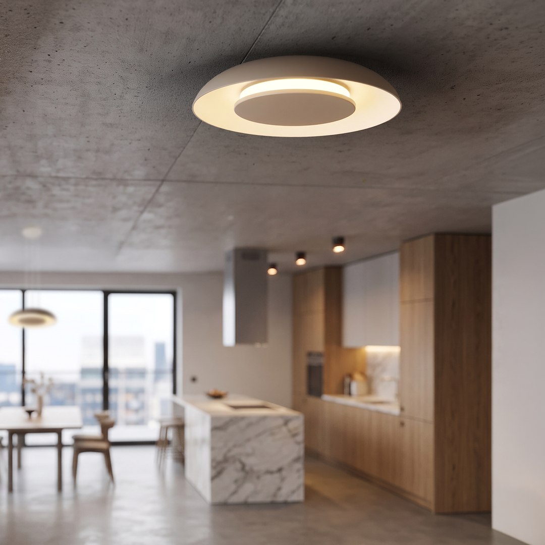 Lampa sufitowa Piattino 30W LED CCT Beżowy - obrazek 2