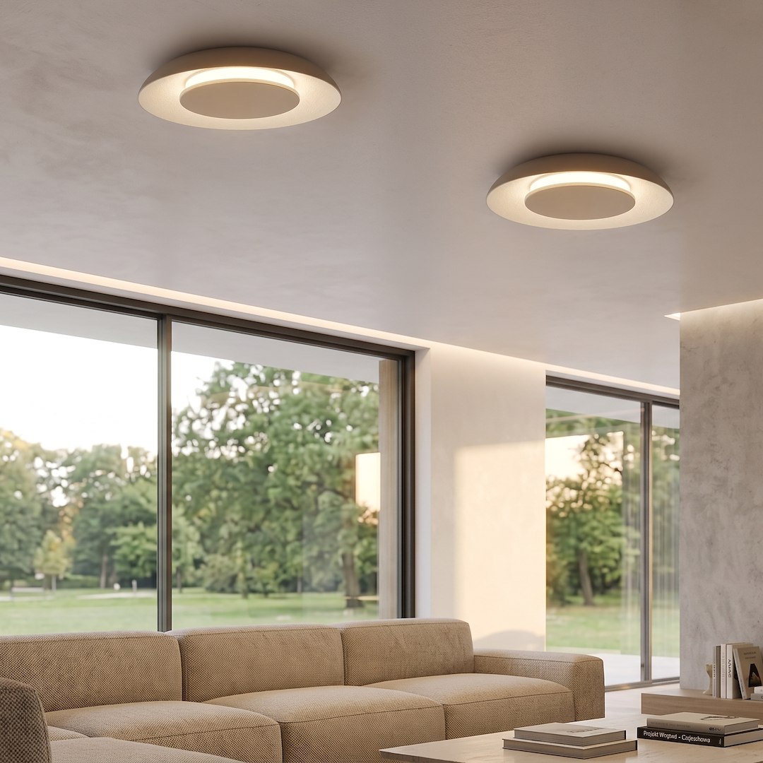 Lampa sufitowa Piattino 30W LED CCT Beżowy - obrazek 3