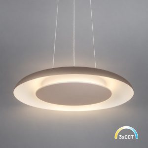 Lampa wisząca Piattino 30W LED CCT Beżowy