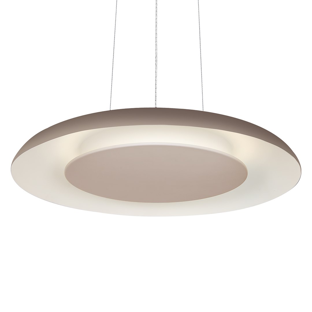 Lampa wisząca Piattino 30W LED CCT Beżowy - obrazek 7