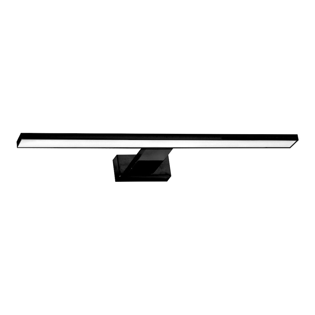 Kinkiet Shine Czarny z ramką 30cm 7W LED