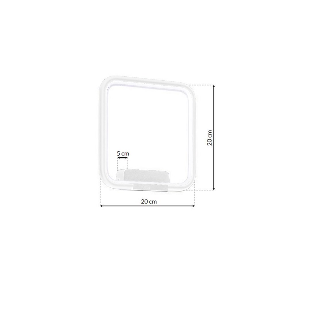Kinkiet Nix 13W LED Biały - obrazek 7