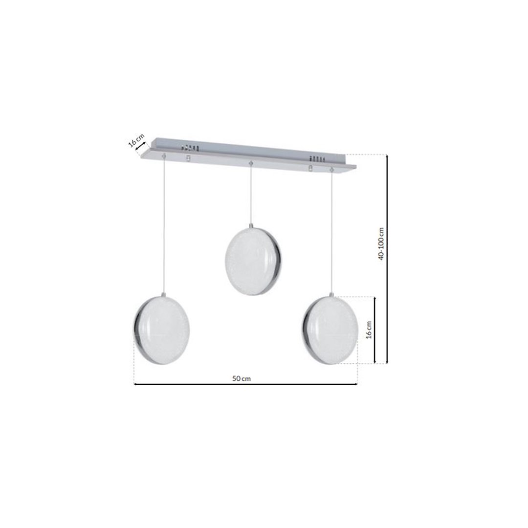 Lampa wisząca LIRA 27W LED - obrazek 7