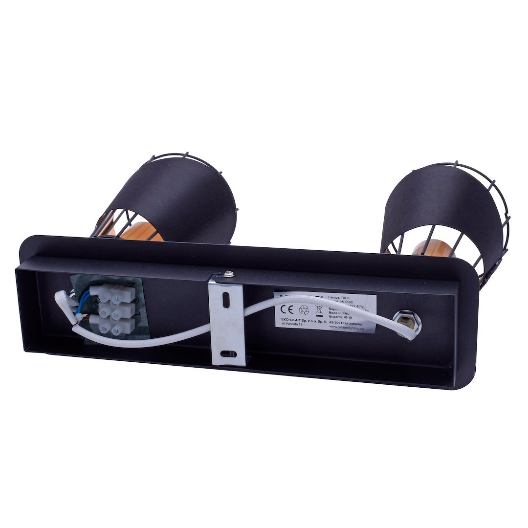 Lampa sufitowa RICK 2xE14 - obrazek 4