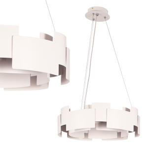 Lampa wisząca Torino Biały 24W LED
