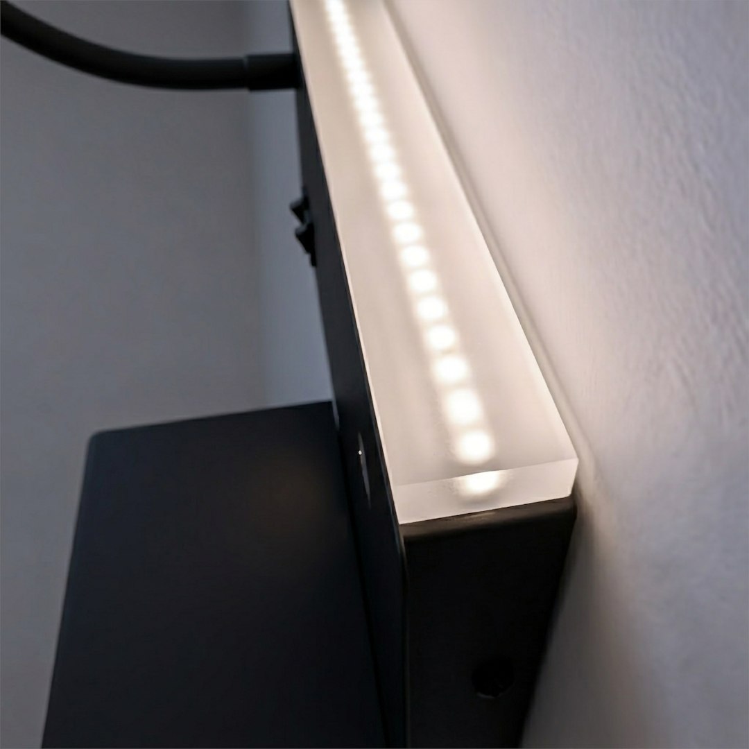 Lampa nocna z półką Shelf Led 4W+5W+2W lewa Czarny - obrazek 8