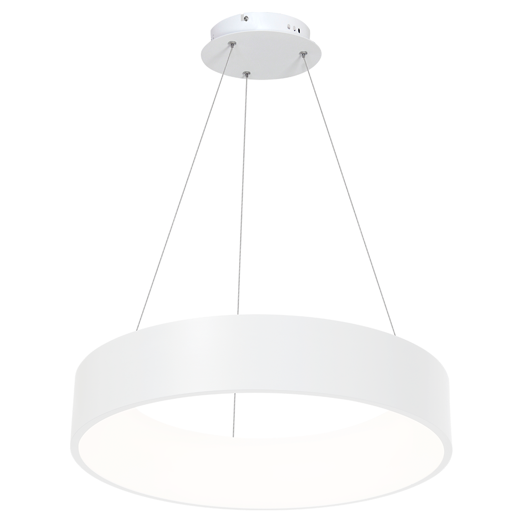 Lampa wisząca Ohio Biały 40W LED 3000K-4000K - obrazek 2