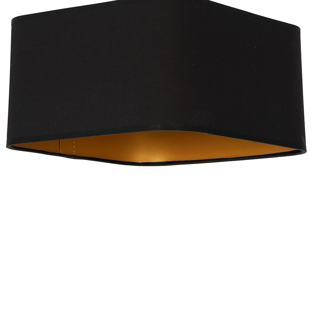 Lampa podsufitowa NAPOLI BLACK/GOLD 1xE27 - obrazek 3