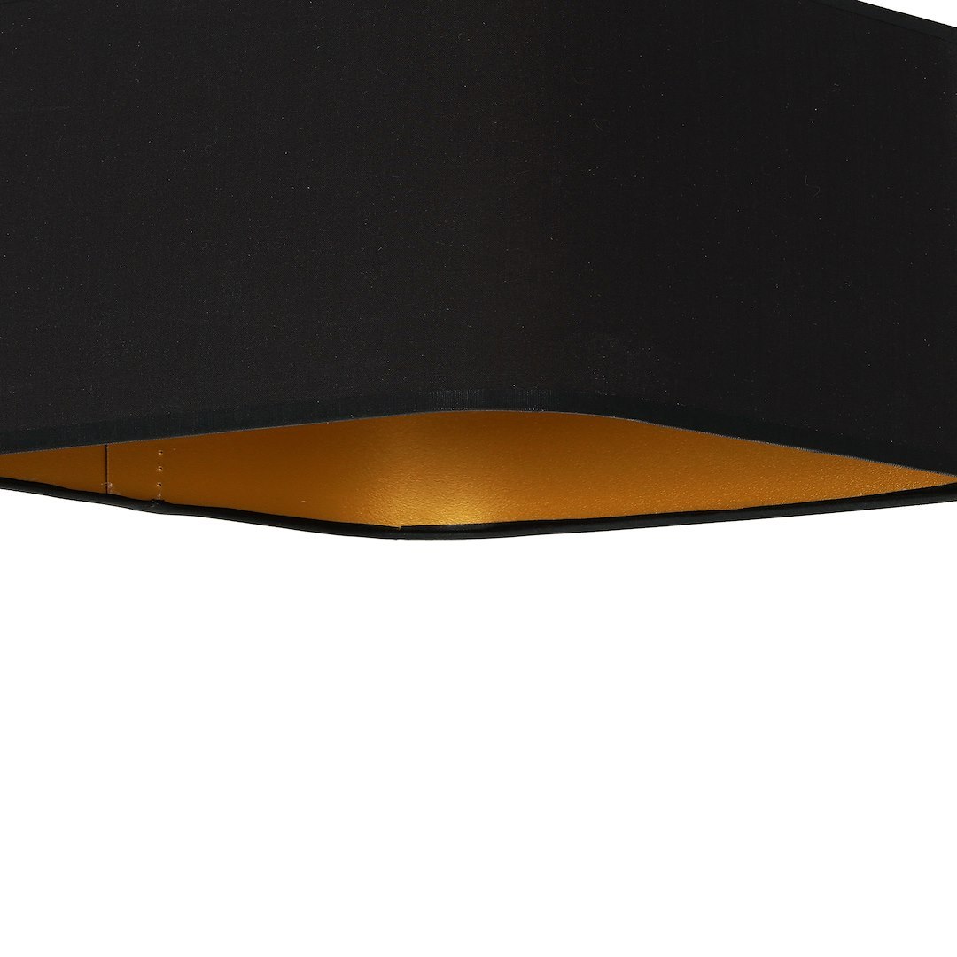 Lampa podsufitowa NAPOLI BLACK/GOLD 1xE27 - obrazek 4
