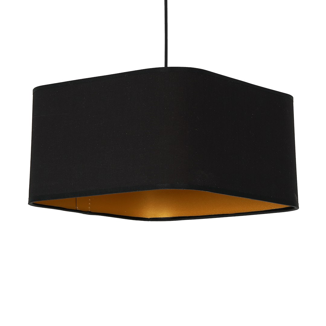 Lampa wisząca NAPOLI BLACK/GOLD 1xE27 - obrazek 3