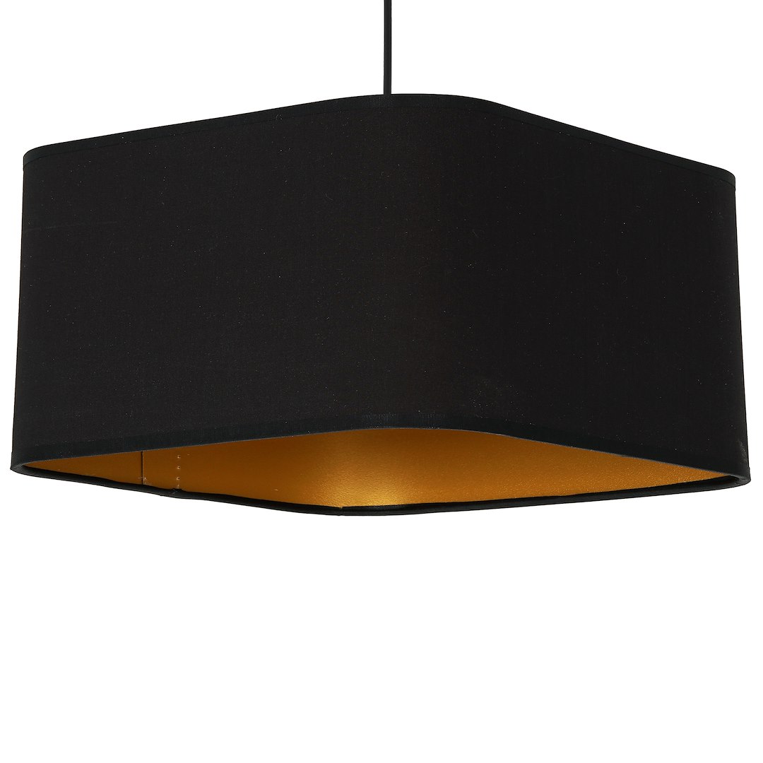 Lampa wisząca NAPOLI BLACK/GOLD 1xE27 - obrazek 4