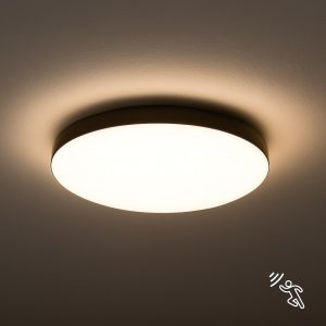 PLAFON MAYA BLACK 13W PIR Ø330 mm