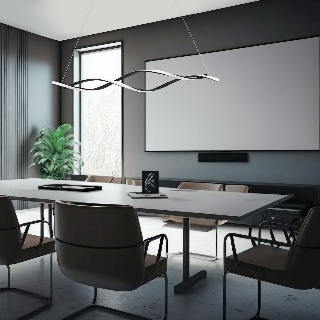 LAMPA WISZĄCA GRANT BLACK 38W LED - obrazek 5