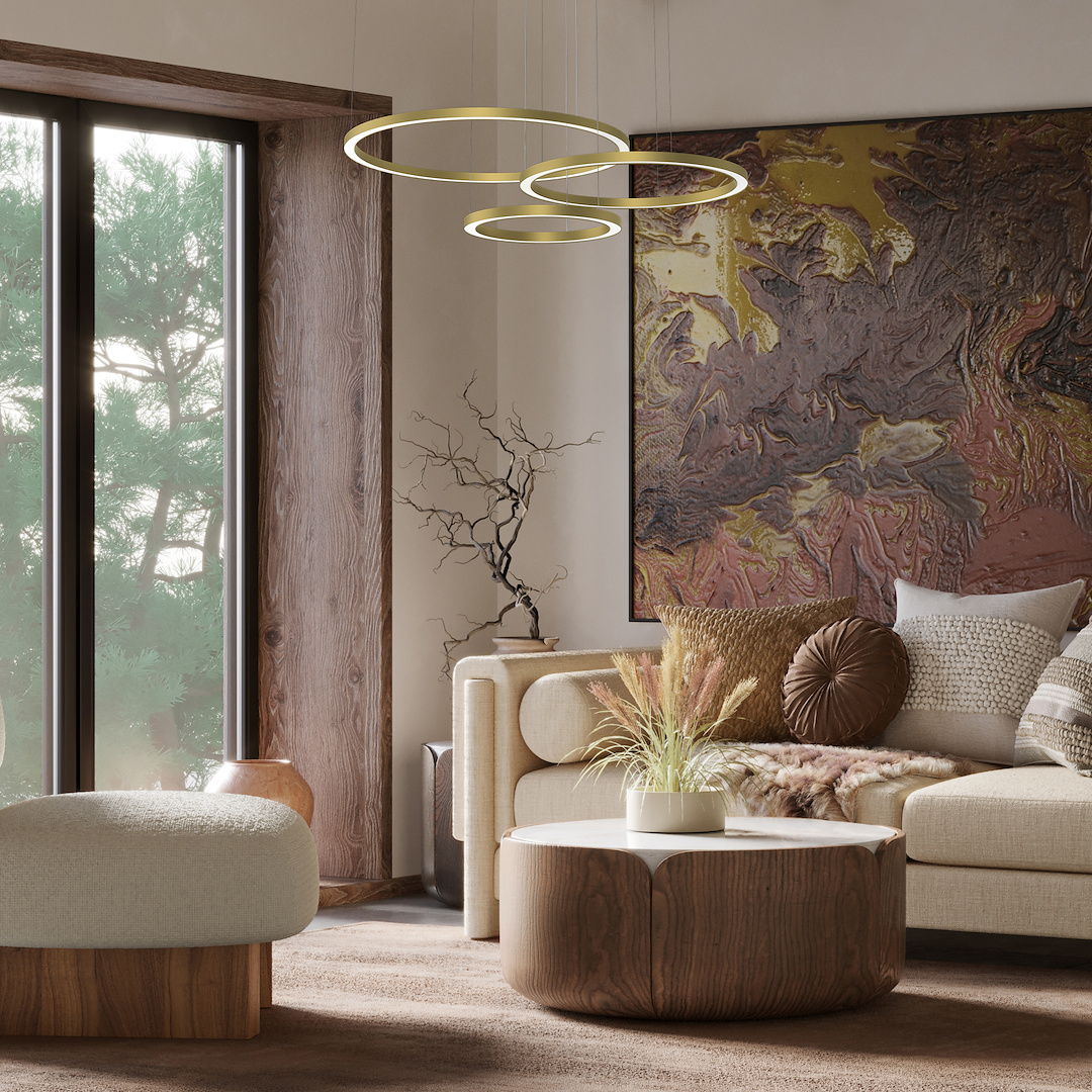 Lampa wisząca GALAXIA GOLD 85W LED - obrazek 6