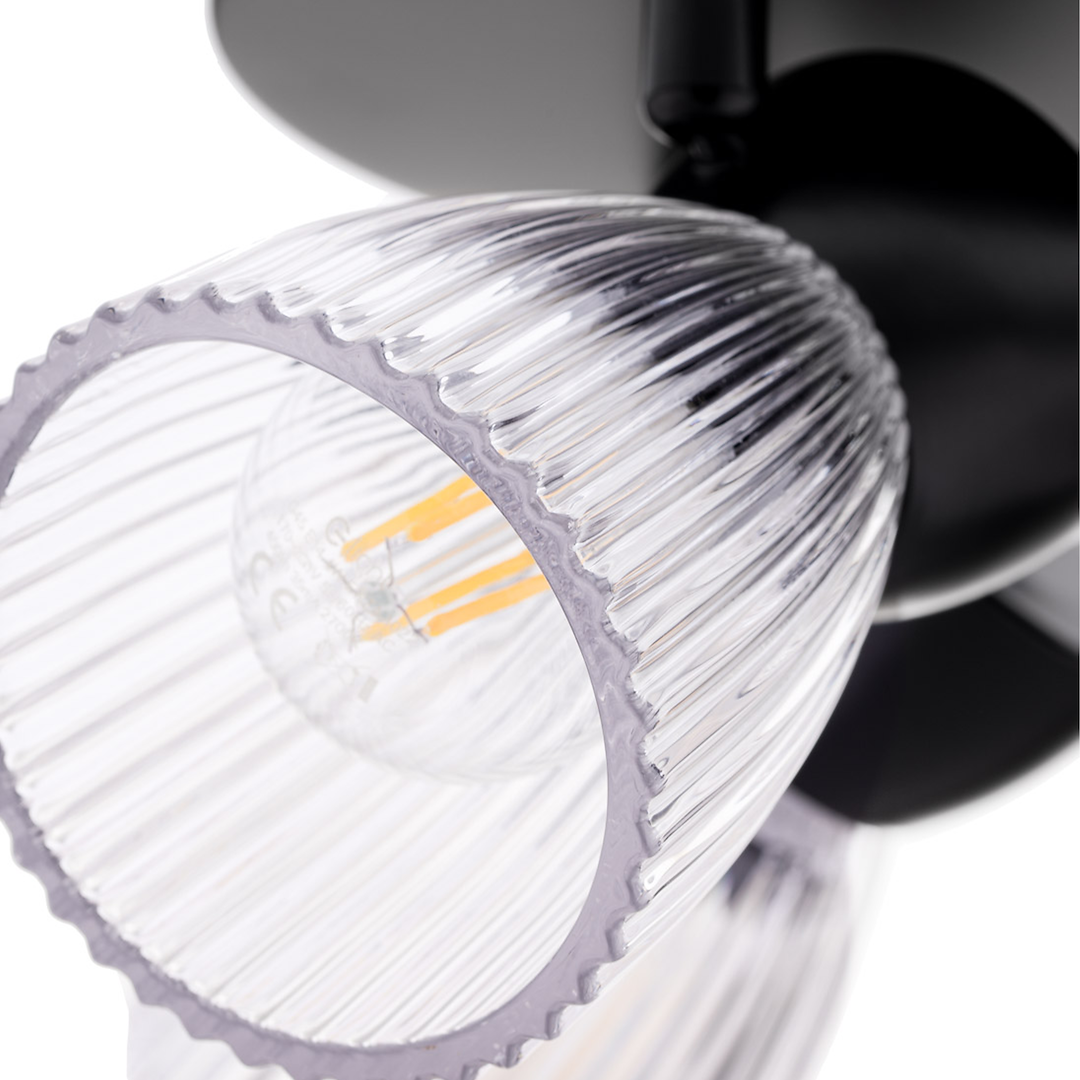 Lampa sufitowa BEST BLACK 3xE14 (round) - obrazek 4