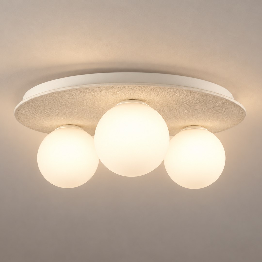 Lampa sufitowa Carter 3xE14 Biały