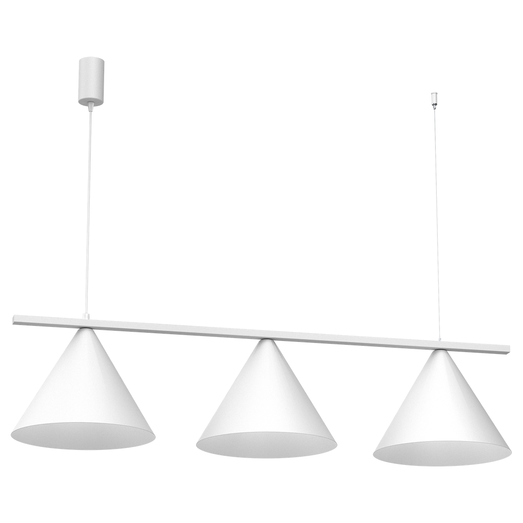 Lampa wisząca CAPITAL BIAŁY 3XGX52 - obrazek 6
