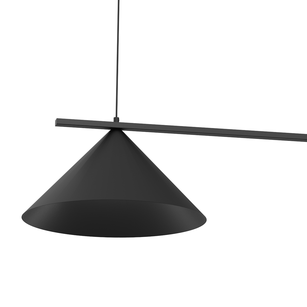 Lampa wisząca CAPITAL CZARNY 2XGX53 - obrazek 2