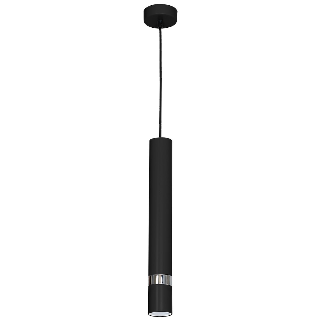 Lampa wisząca JOKER BLACK/CHROME 1xGU10 - obrazek 2