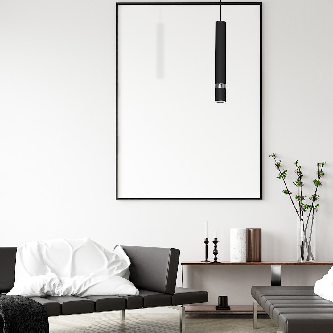Lampa wisząca JOKER BLACK/CHROME 1xGU10 - obrazek 6
