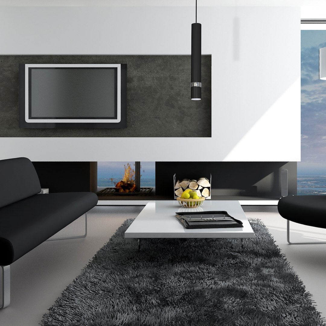 Lampa wisząca JOKER BLACK/CHROME 1xGU10 - obrazek 7