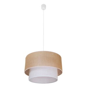 Lampa wisząca BUENO natura + jasny 1xE27