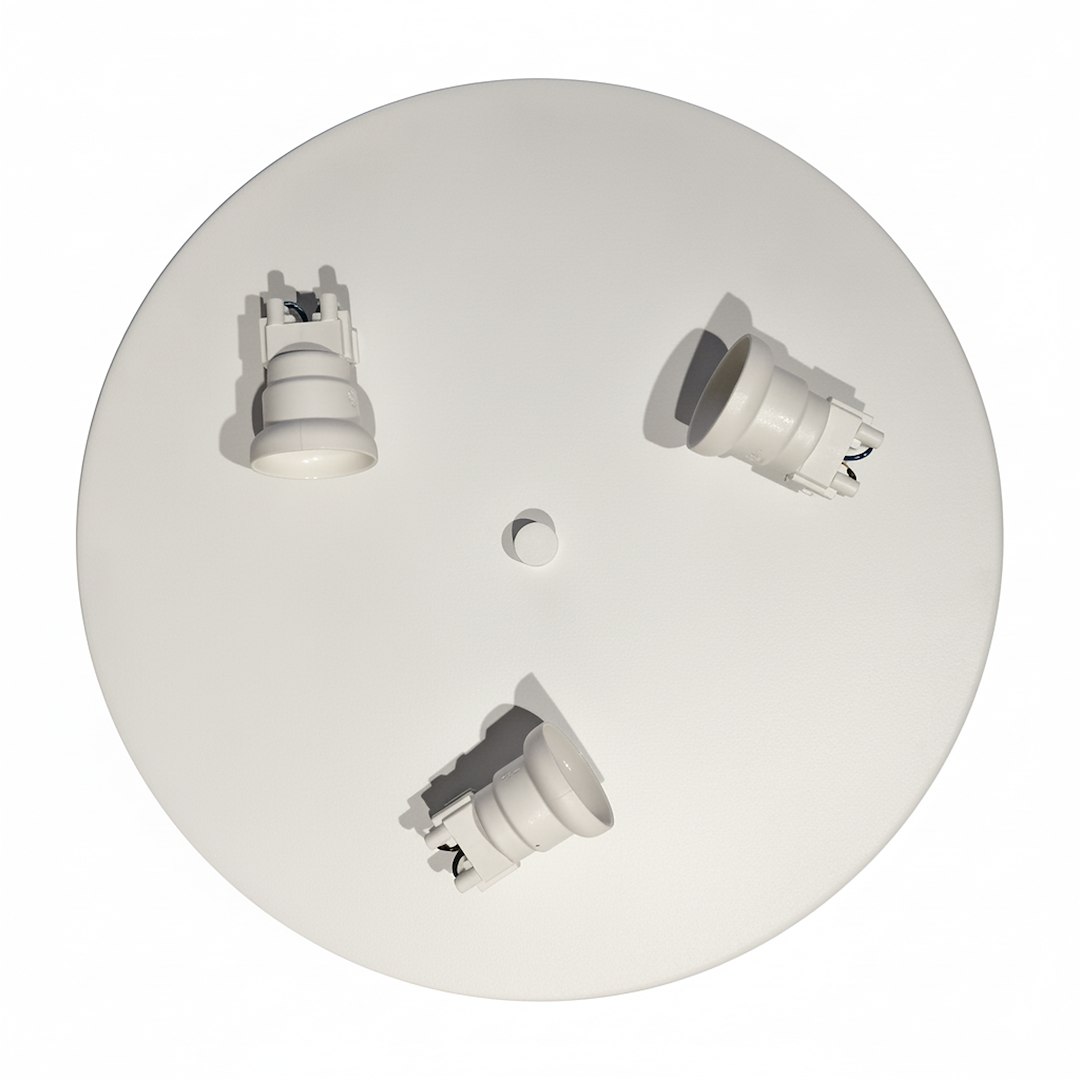 Lampa sufitowa Marshall 3xE27 Ø50cm Biały/Szary - obrazek 9