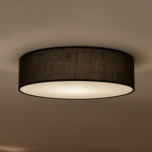 Lampa sufitowa Marshall 3xE27 Ø50cm Biały/Czarny