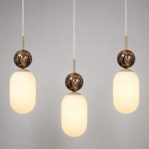 Lampa wisząca Crema 3xE14
