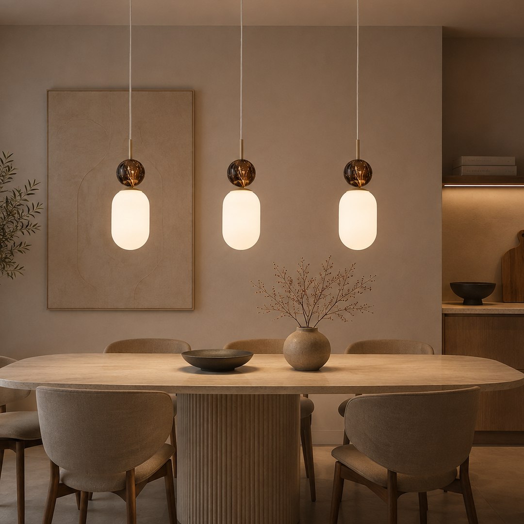 Lampa wisząca Crema 3xE14 - obrazek 3